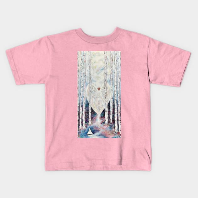 Serenity. Kids T-Shirt by Jerika Renee Art 